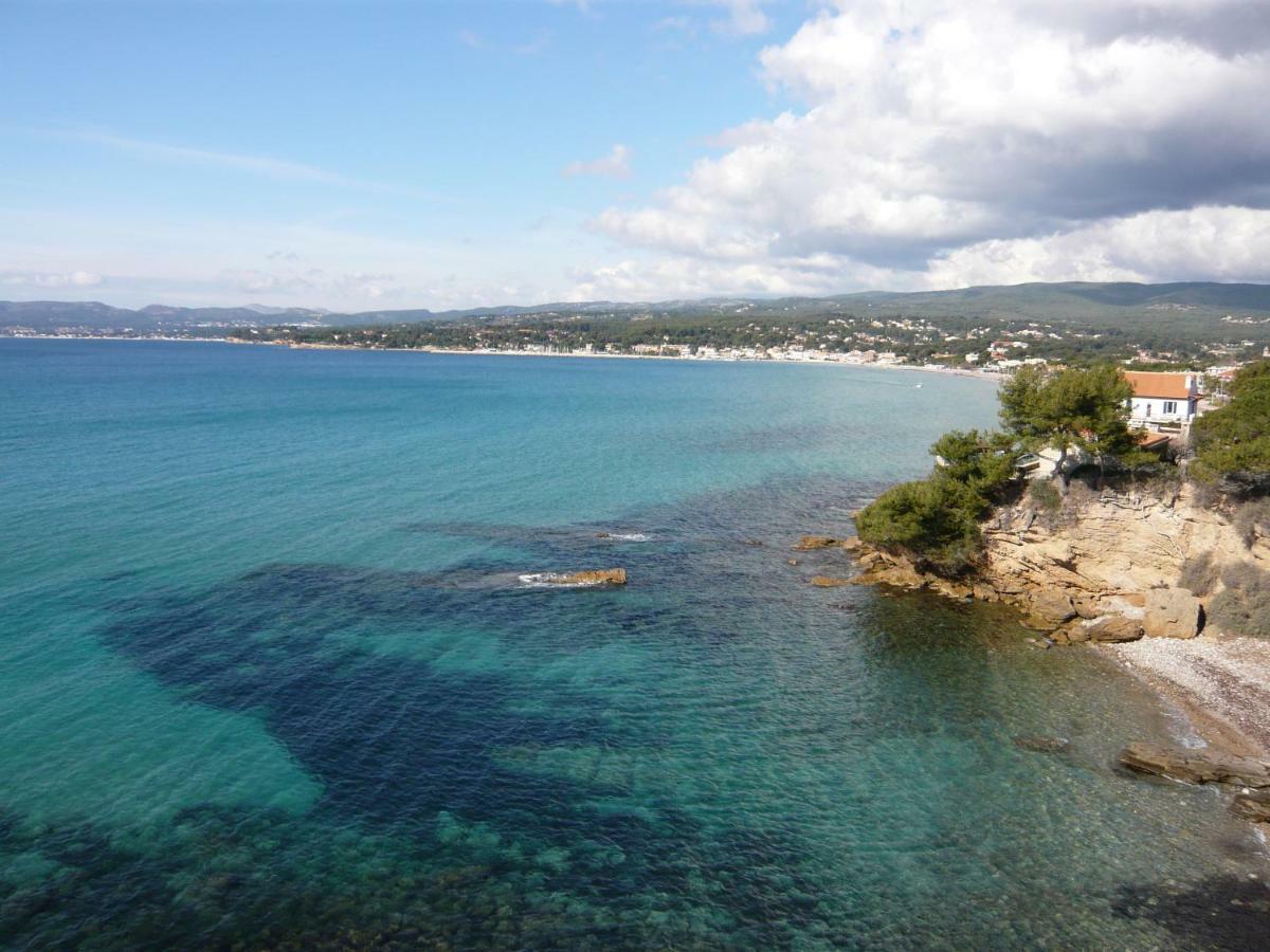 Les Palmiers Saint-Cyr-sur-Mer Exterior foto