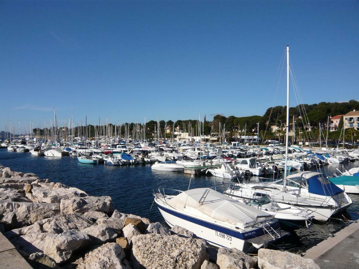 Les Palmiers Saint-Cyr-sur-Mer Exterior foto